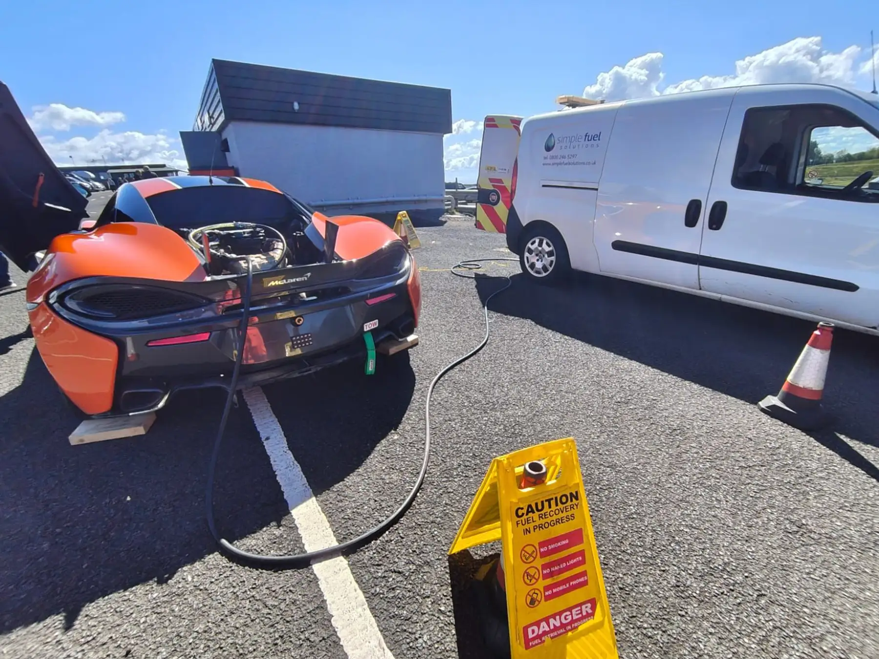 Wrong Fuel in Car Do Not Start Engine