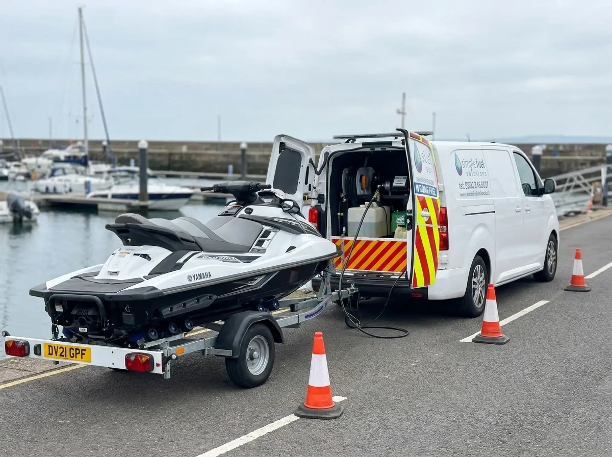 Jet Ski Fuel Drain Recovery