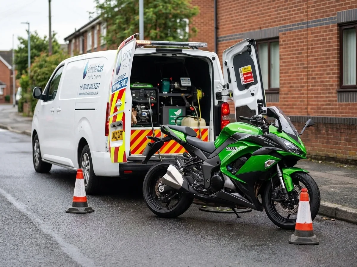 Motorbike Fuel Drain Cost