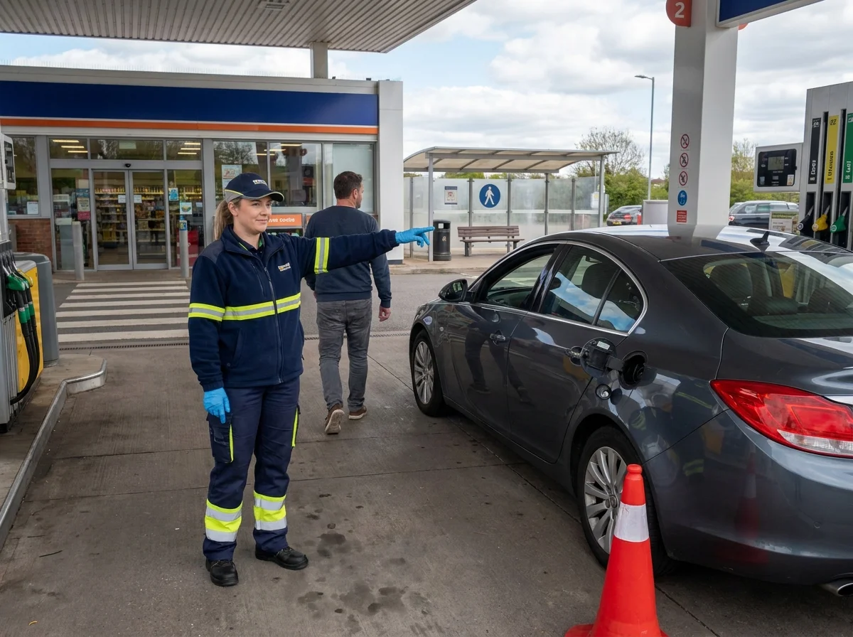 What the petrol station will and will not do